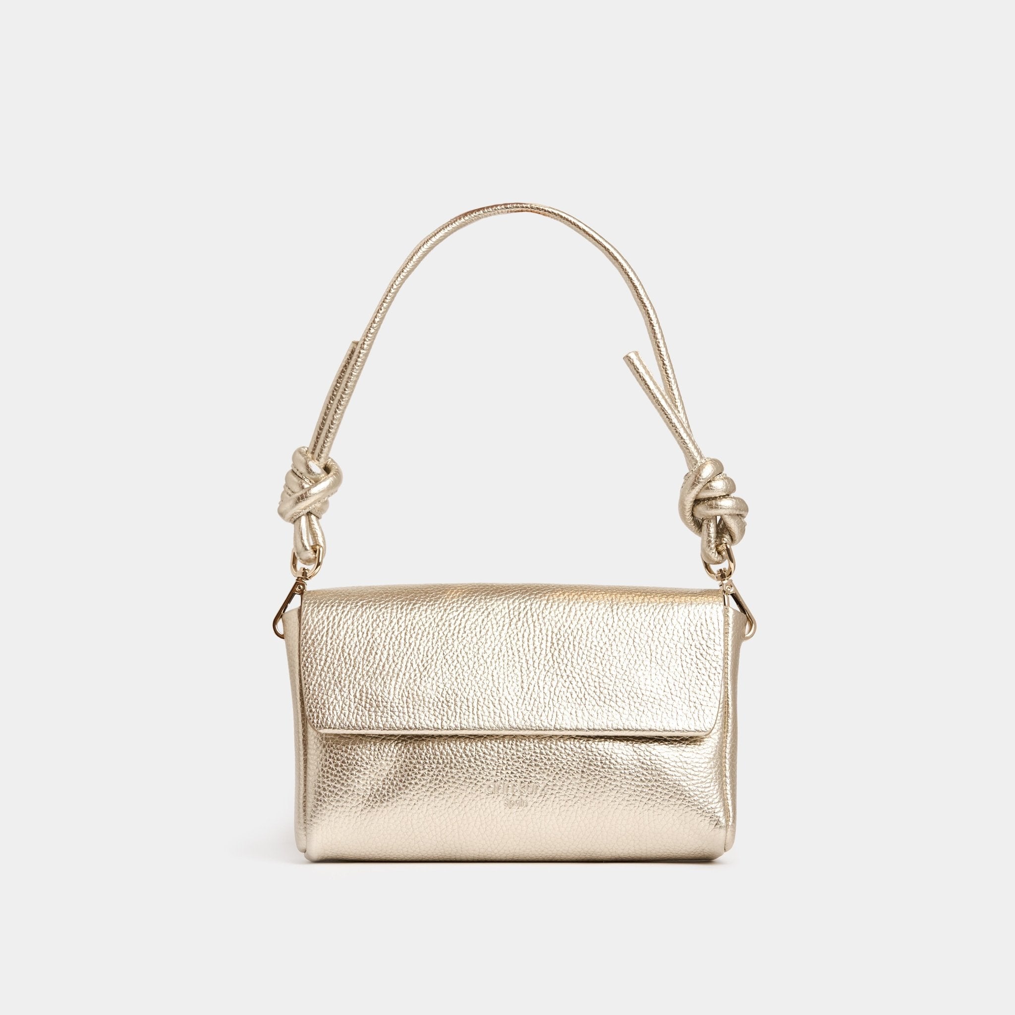ann-kurz-strap-extra-pack-large-taschenriemen-metallic-champagne image 2
