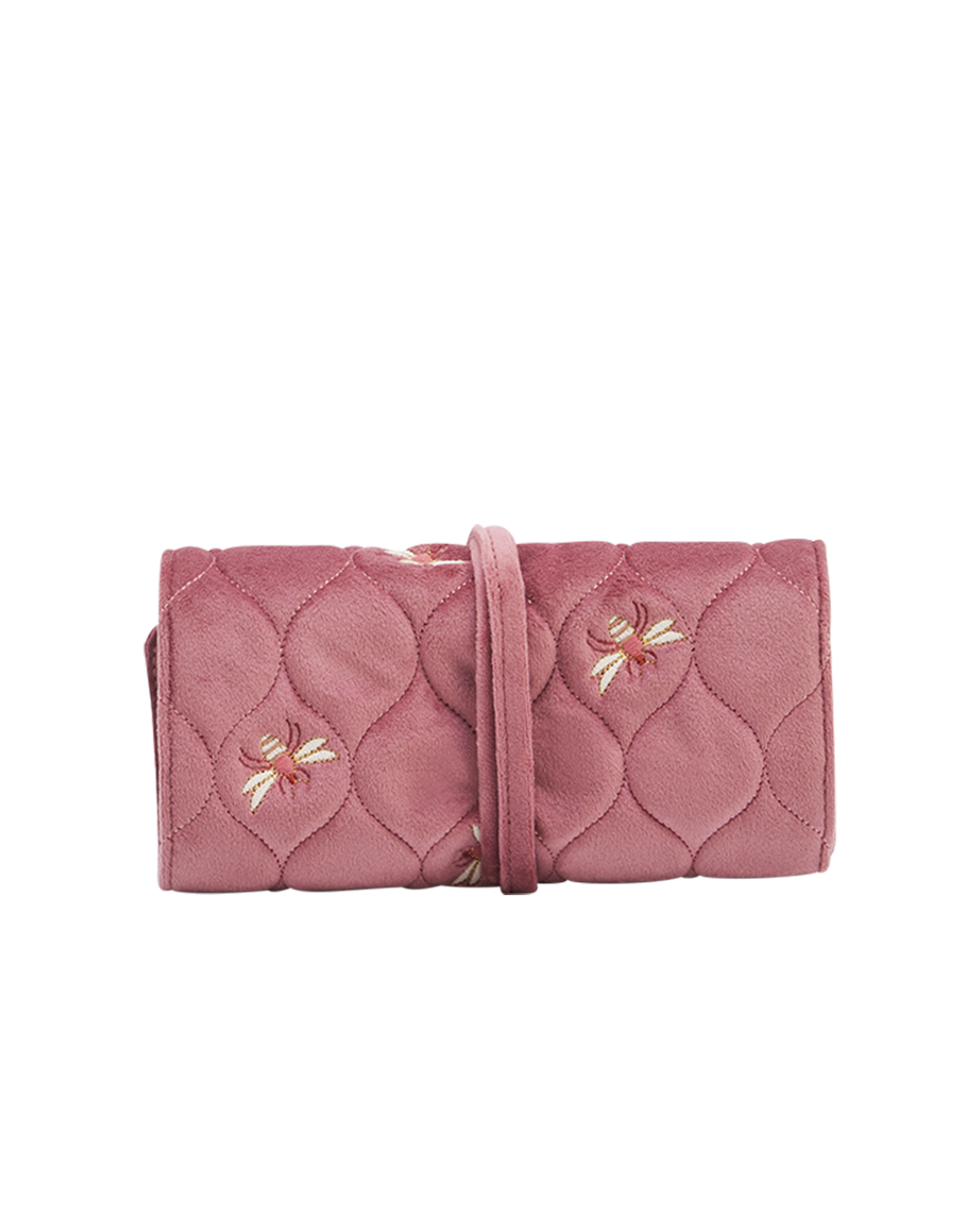 fable-england-quilted-bee-schmuckrolle-rosa-samt image 5