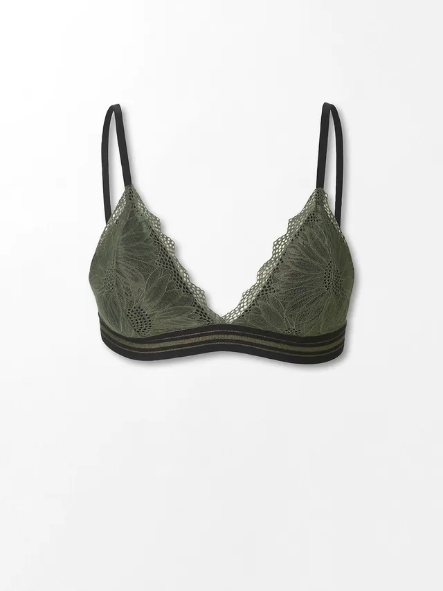 becks-ndergaard-swimwear-florinia-tyla-bra-bikini-oberteil-chive-green image 1