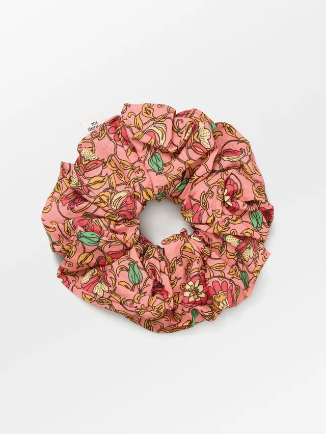 becks-ndergaard-asflora-scrunchie-haargummi-rosa-baumwolle image 1