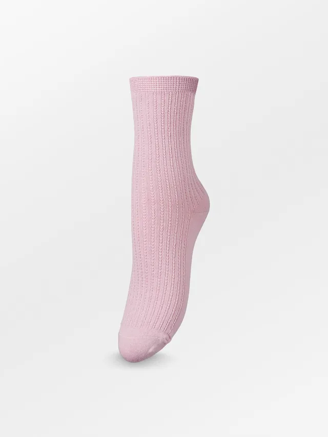 becks-ndergaard-helga-crochet-socken-mauve-mist-37-39-baumwolle image 1