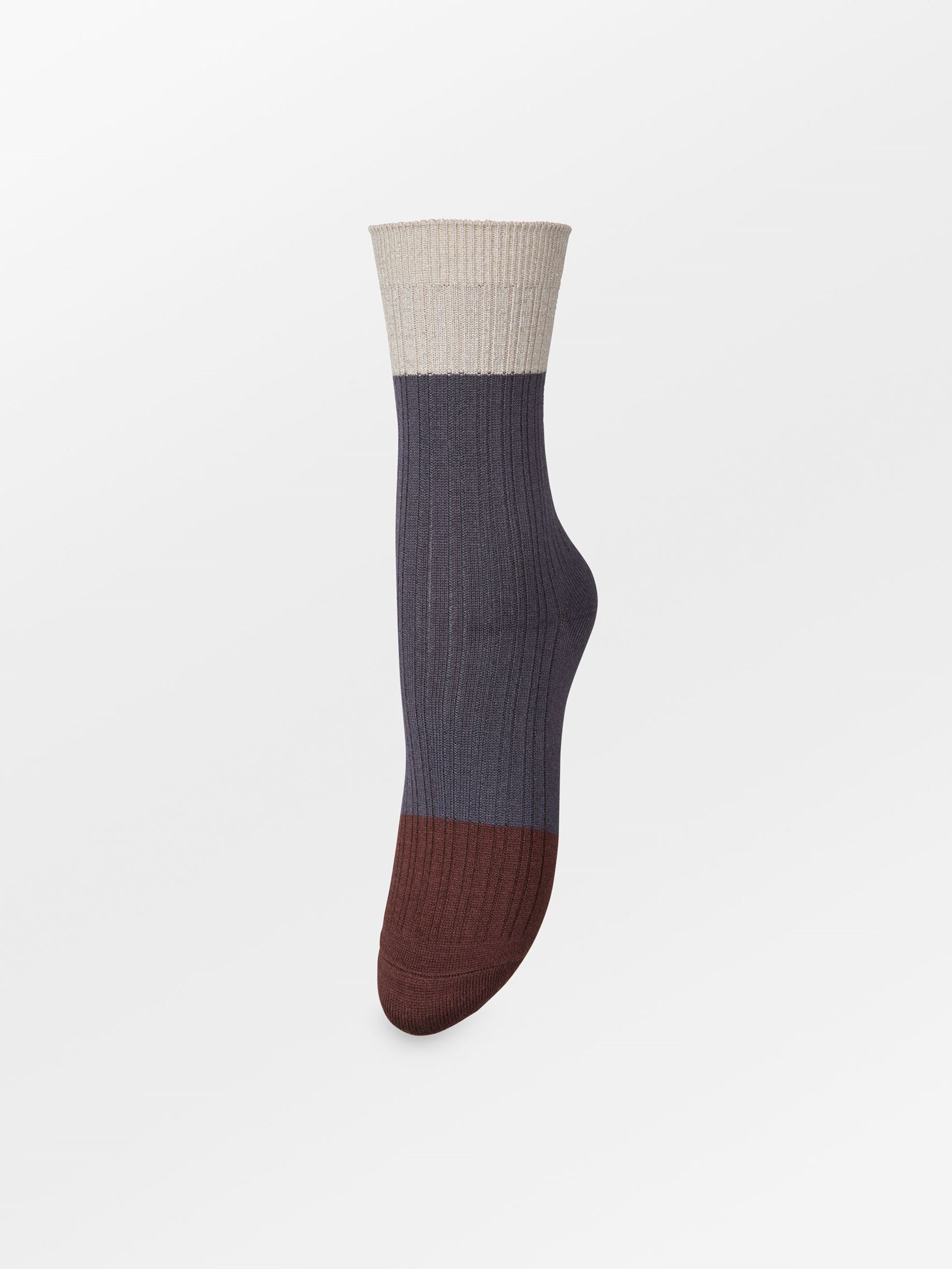 becks-ndergaard-colourblock-bam-sock-socken-bambus-grau image 1