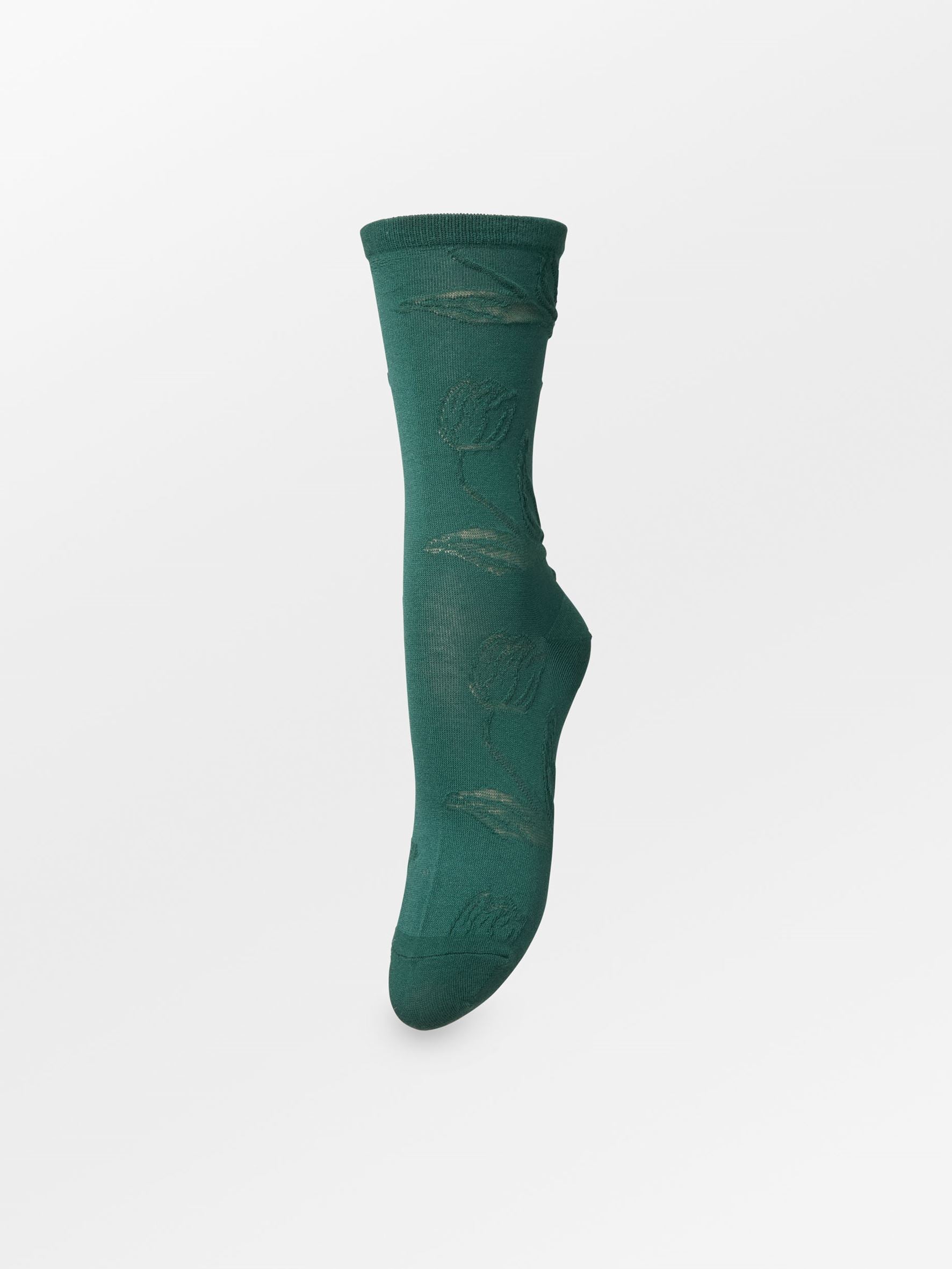 becks-ndergaard-stencia-cotta-socke-mediteal-green-baumwolle image 1