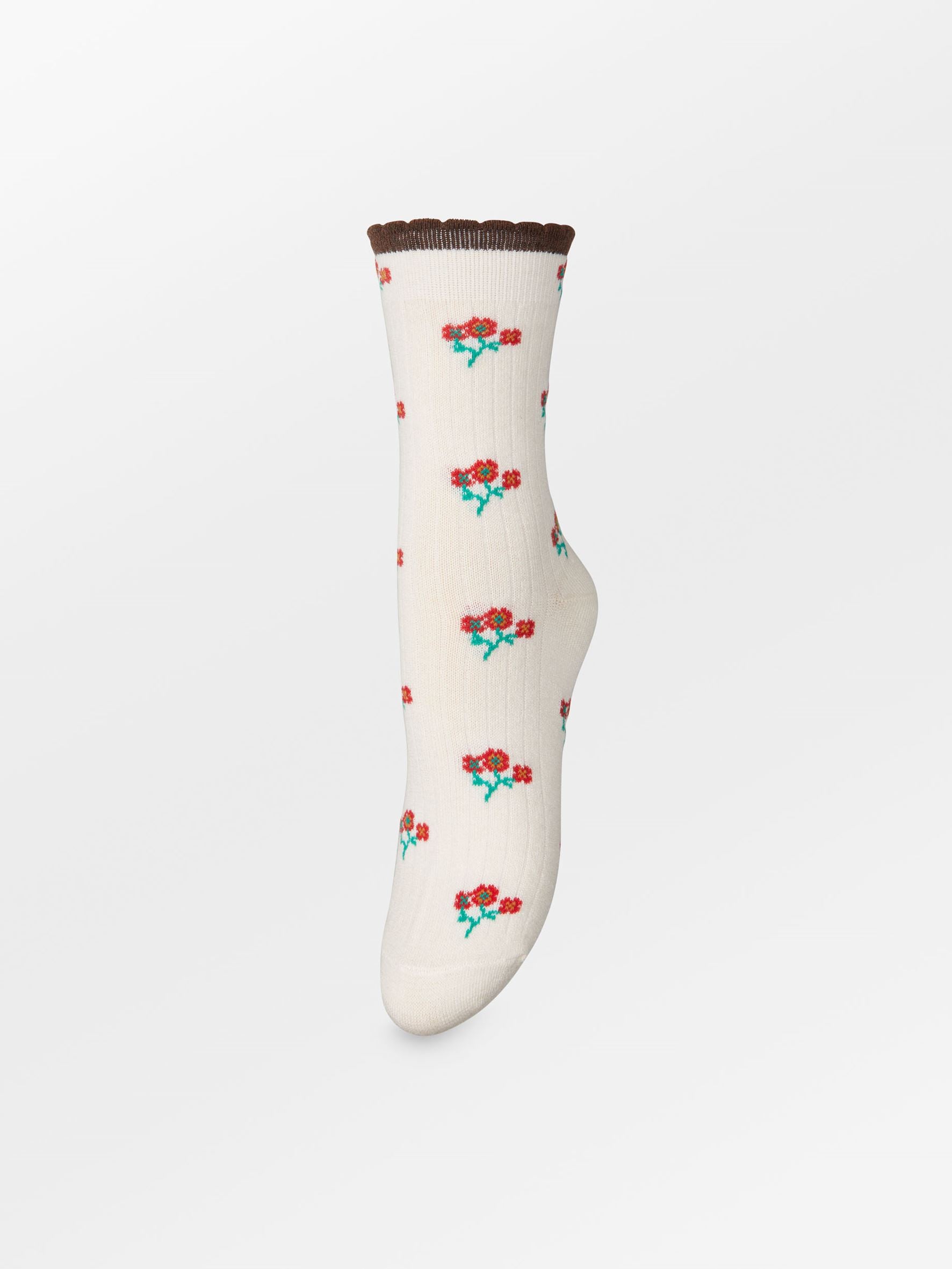 becks-ndergaard-talula-flotile-socken-birch-white-37-39 image 1