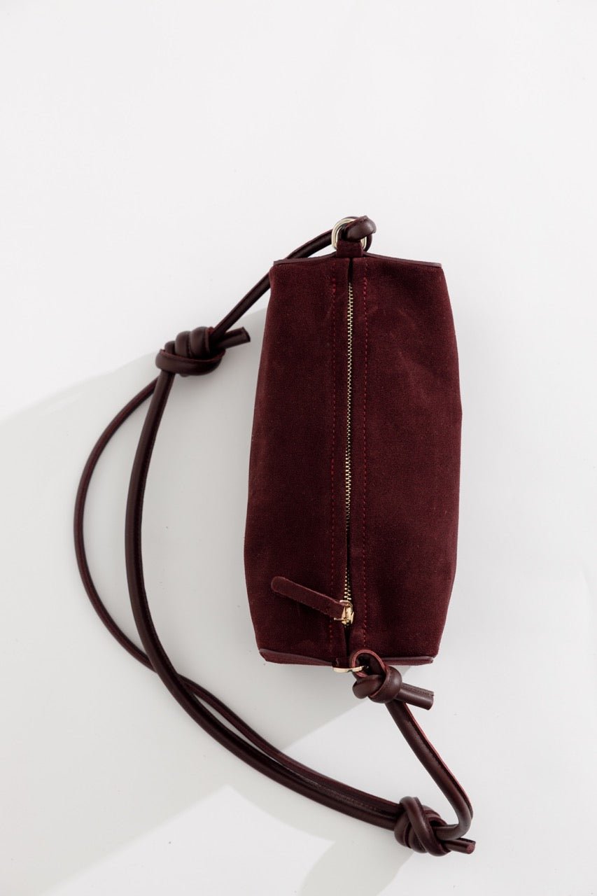 ann-kurz-long-square-schultertasche-wildleder-bordeaux image 6