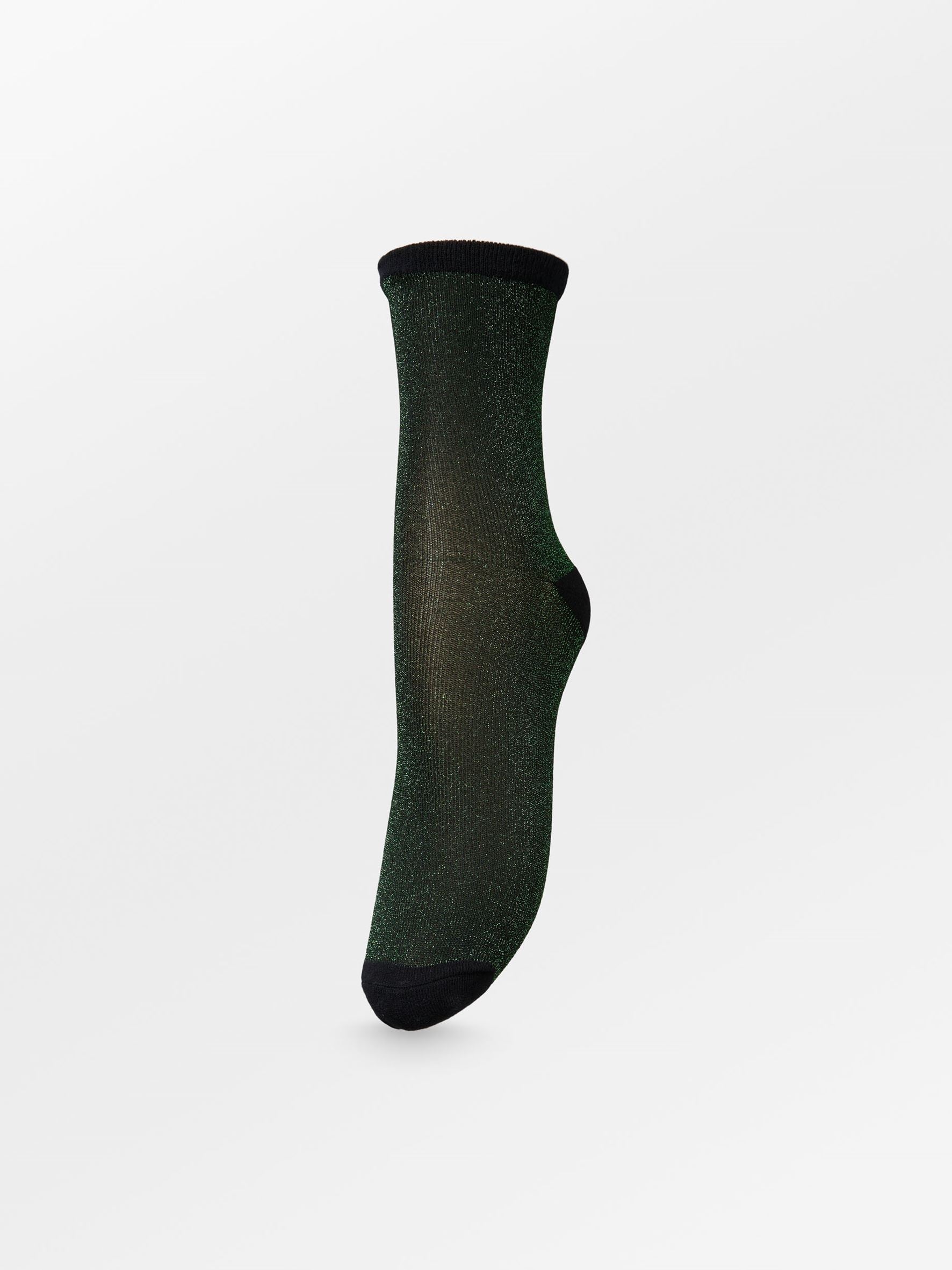 becks-ndergaard-dina-glitzersocken-gr-n-37-39-metallic-garn image 1