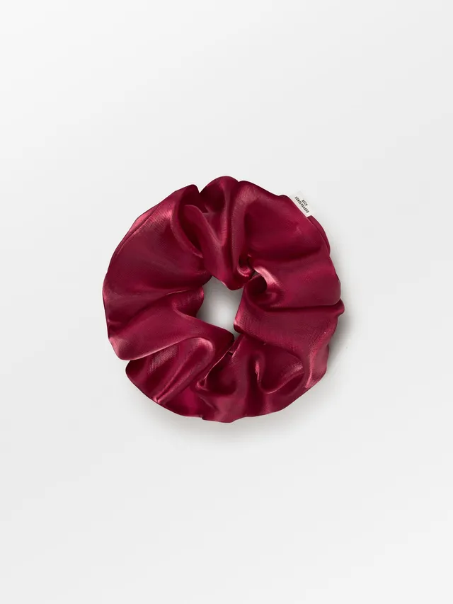 becks-ndergaard-organza-scrunchie-haargummi-tibetan-red-15-cm image 1