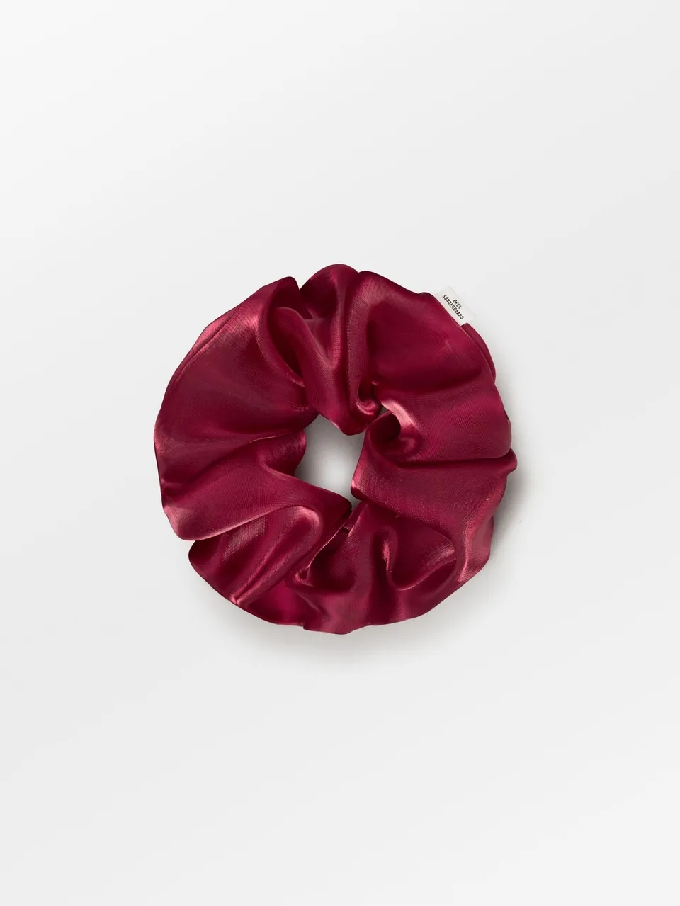 becks-ndergaard-organza-scrunchie-haargummi-tibetan-red-15-cm image 1