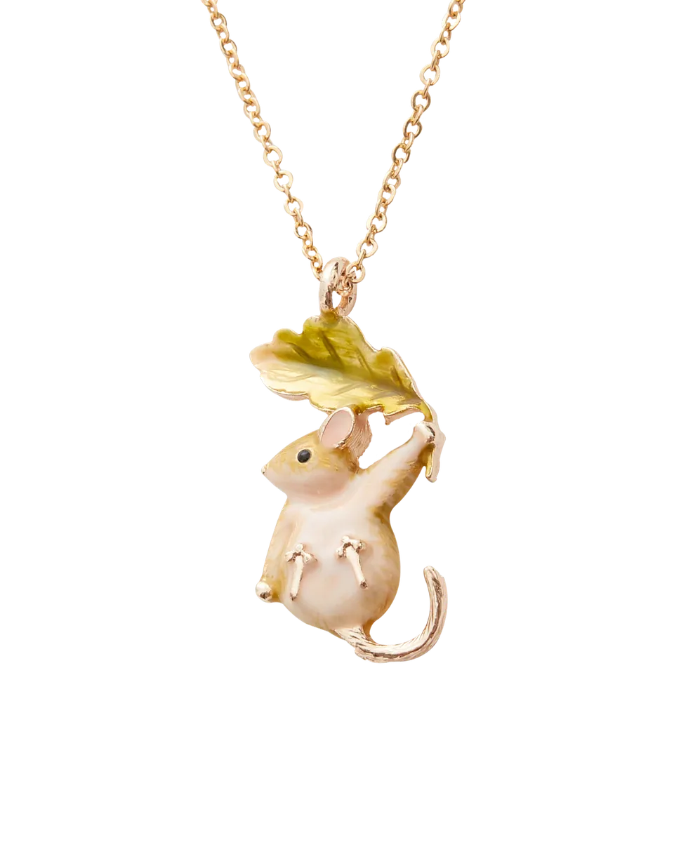 fable-england-jewellery-dormouse-kette-haselmaus-emaille image 1