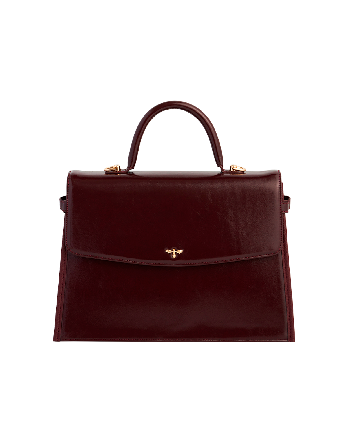 fable-england-handbags-cherry-red-tote-mittel-rot image 1