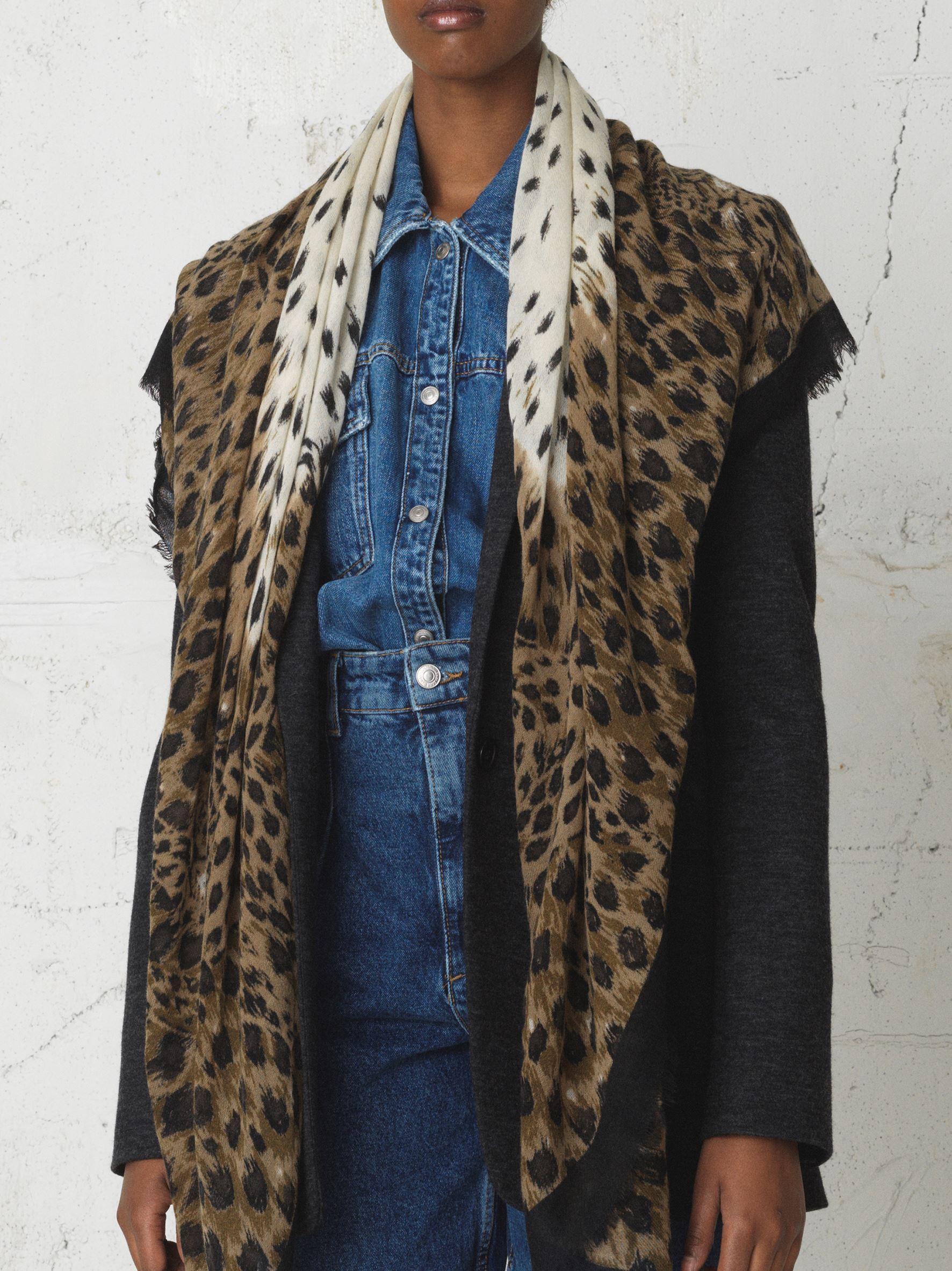 becks-ndergaard-coyle-scarf-schal-gelb-leo-wolle image 4