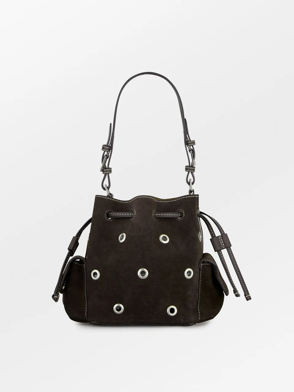 becks-ndergaard-ellura-bucket-small-bag-tasche-braun-leder image 1