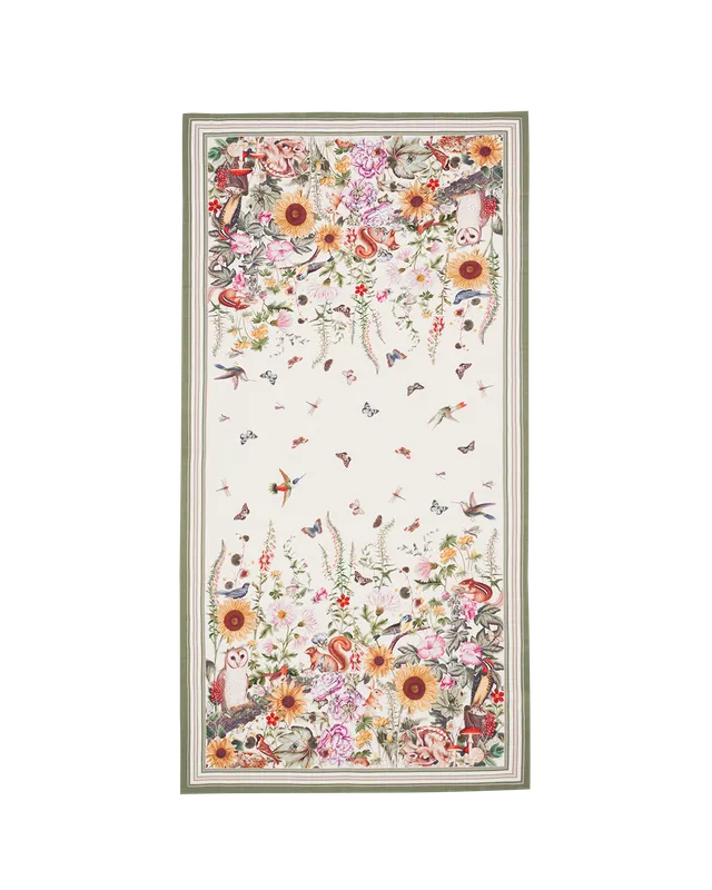 fable-england-botanical-rechteck-schal-lang-ivory-creme image 1