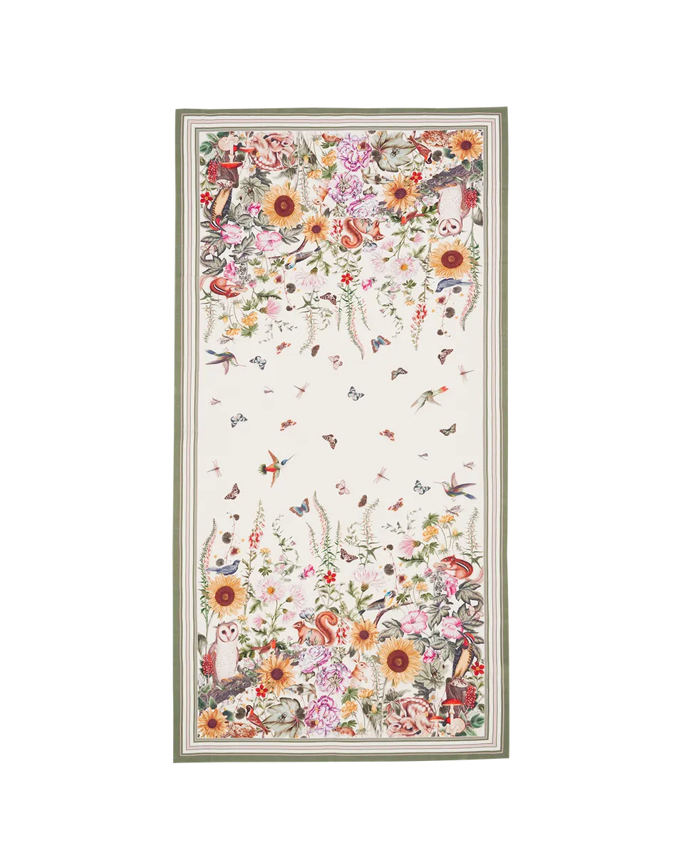fable-england-botanical-rechteck-schal-lang-ivory-creme image 1
