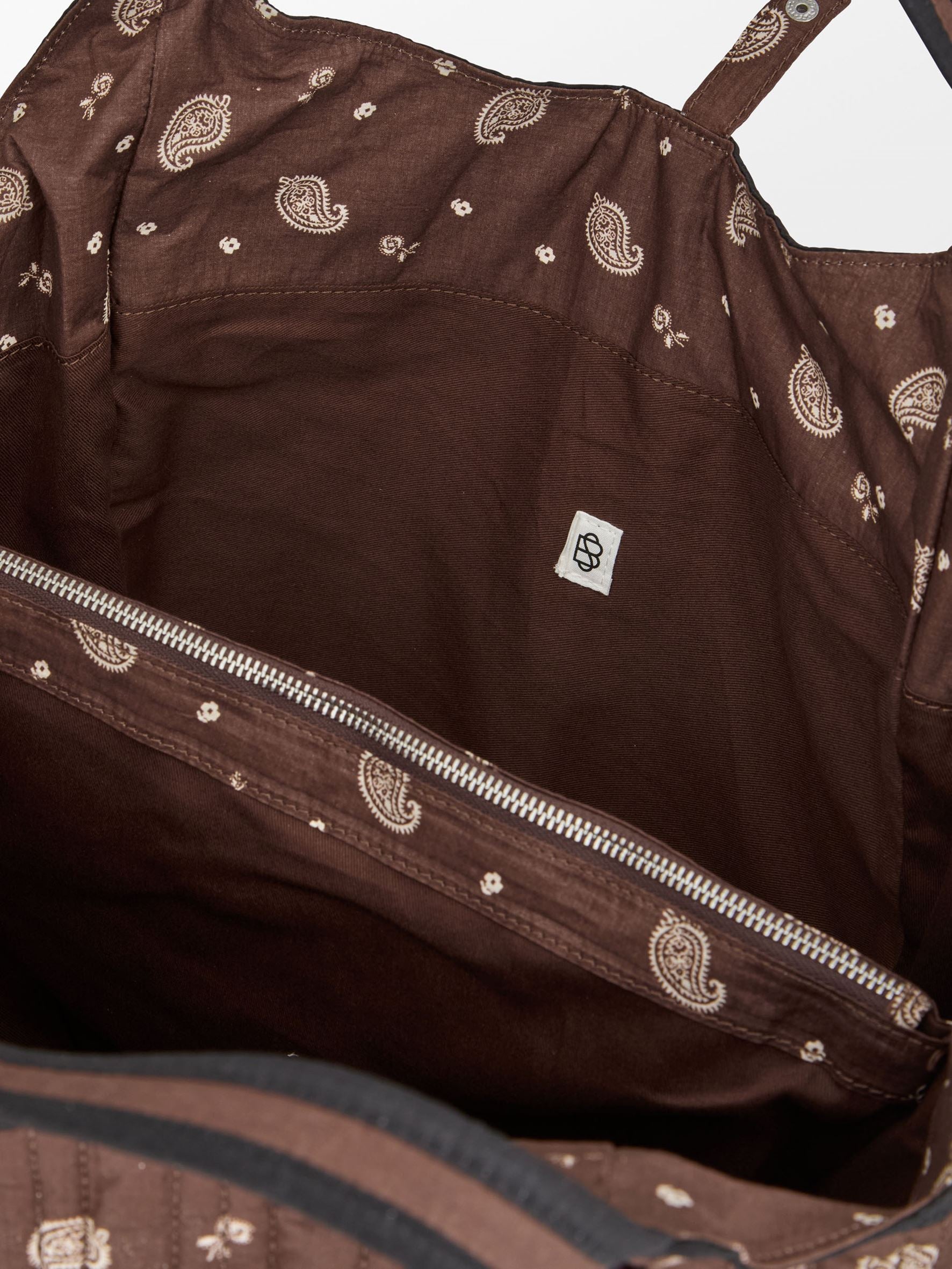 becks-ndergaard-bags-bloom-paisley-raika-bag-shopper-braun image 3