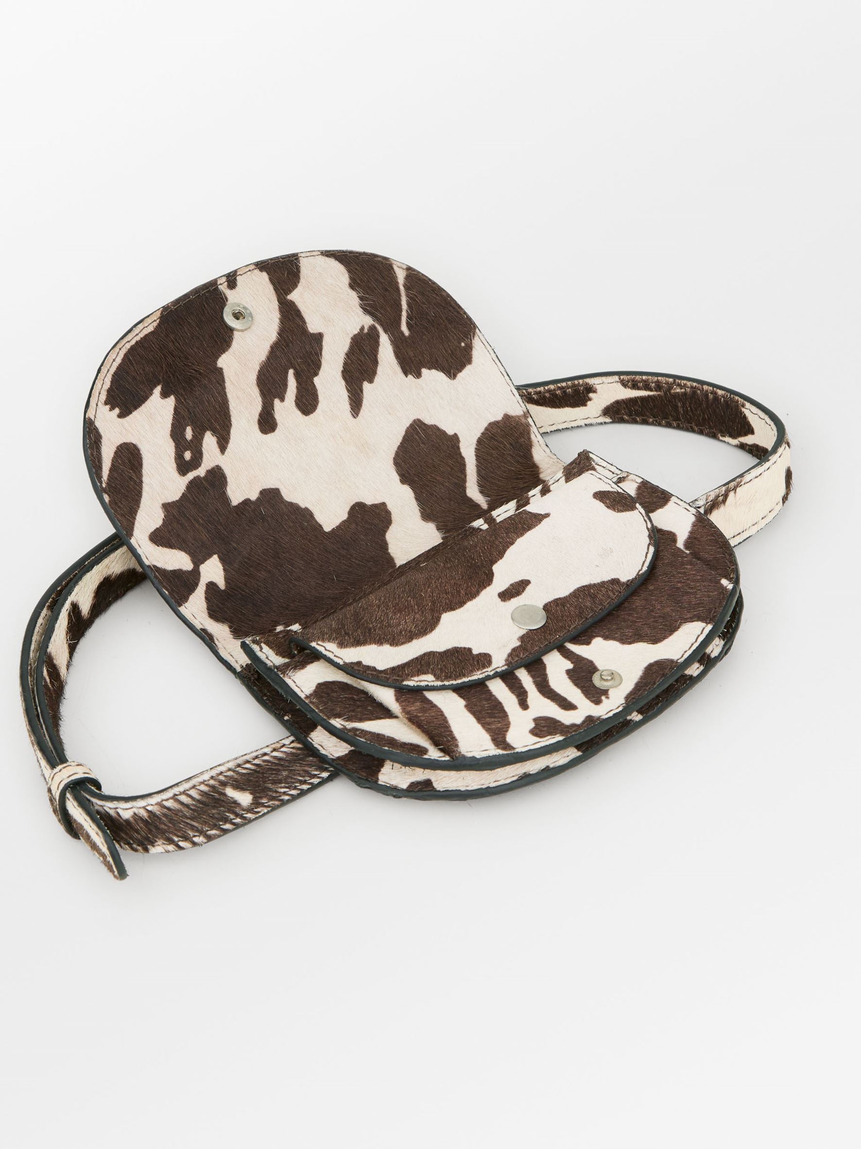 becks-ndergaard-texas-belt-bag-hot-fudge-cow-leder image 3