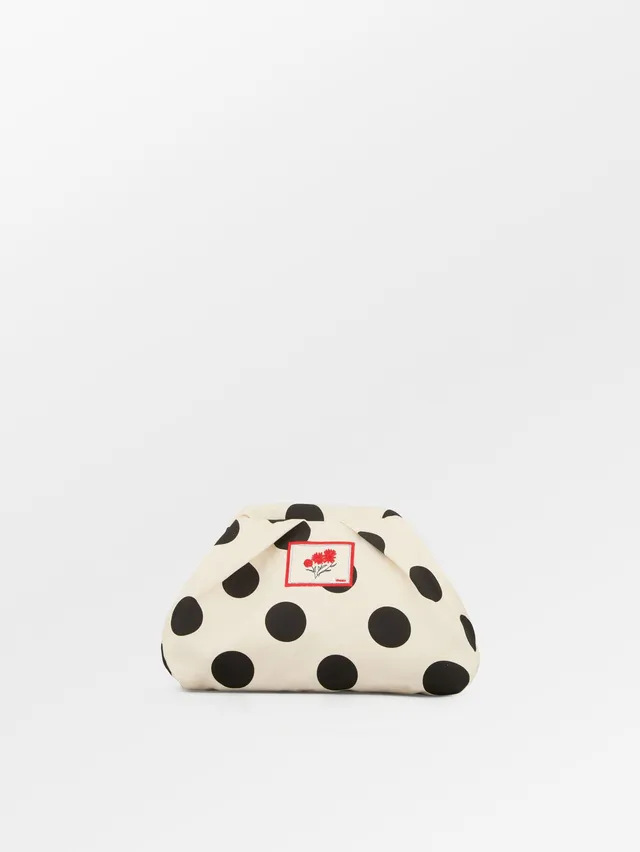 becks-ndergaard-maxi-polka-bonita-tasche-birch-white-baumwolle image 1