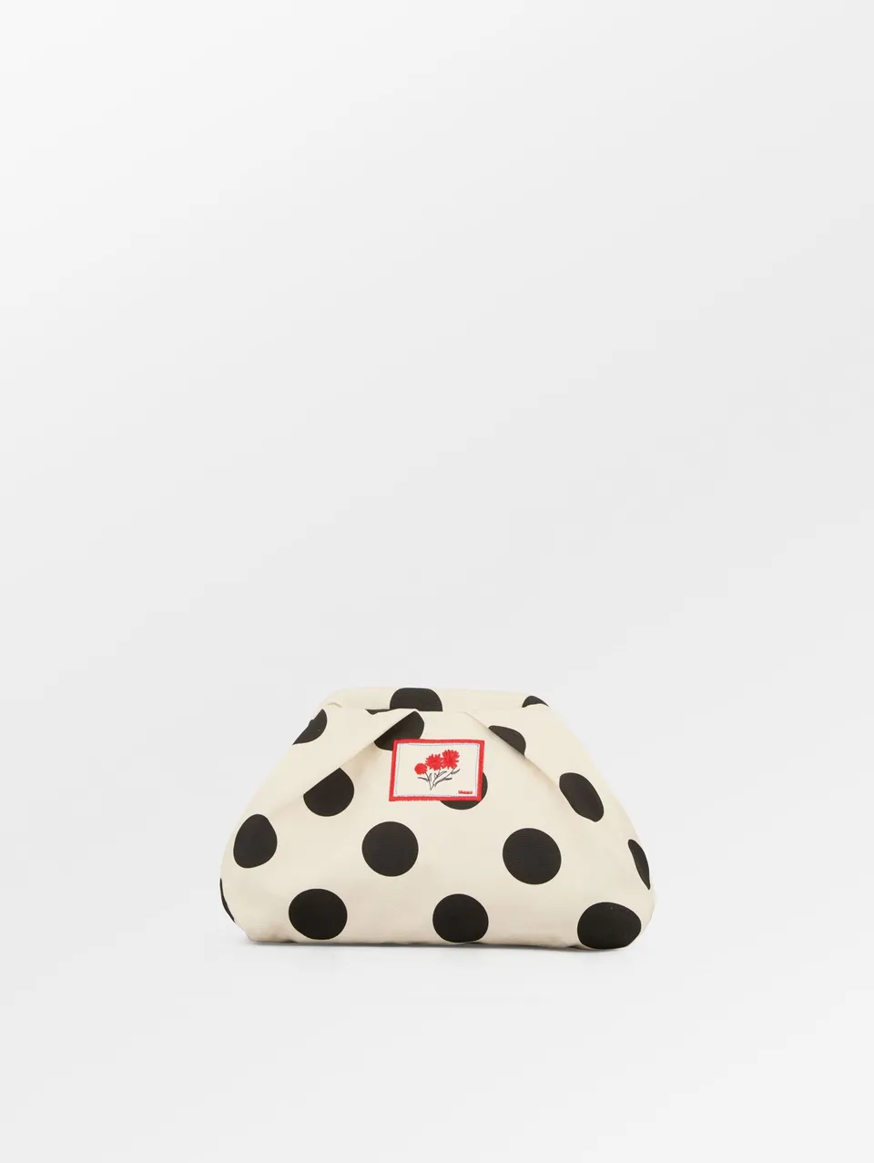 becks-ndergaard-maxi-polka-bonita-tasche-birch-white-baumwolle image 1