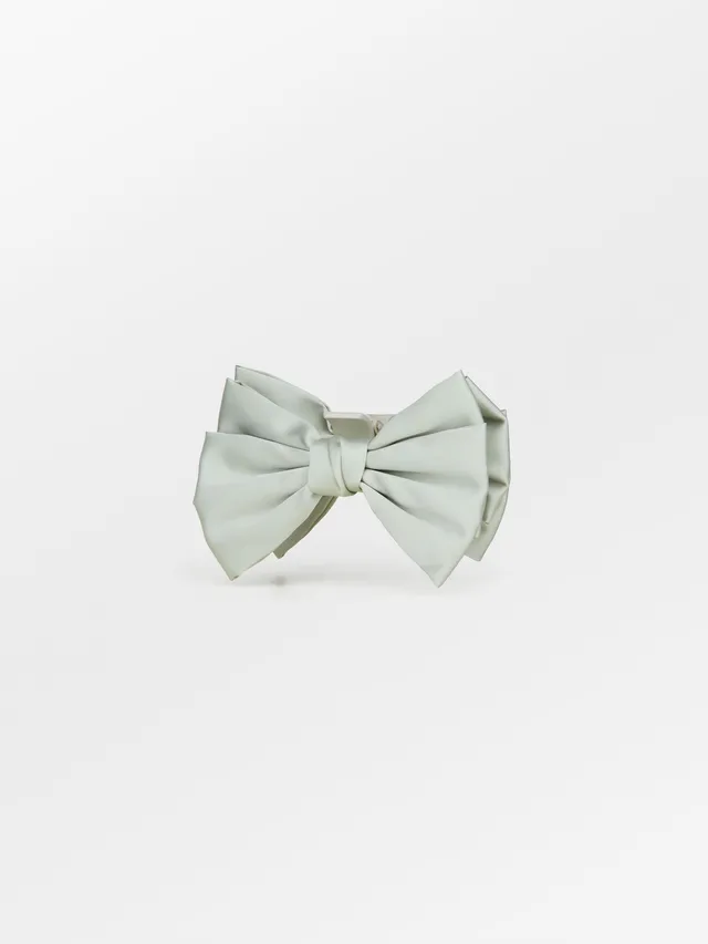becks-ndergaard-minda-bow-hair-claw-gr-n-13-cm image 1