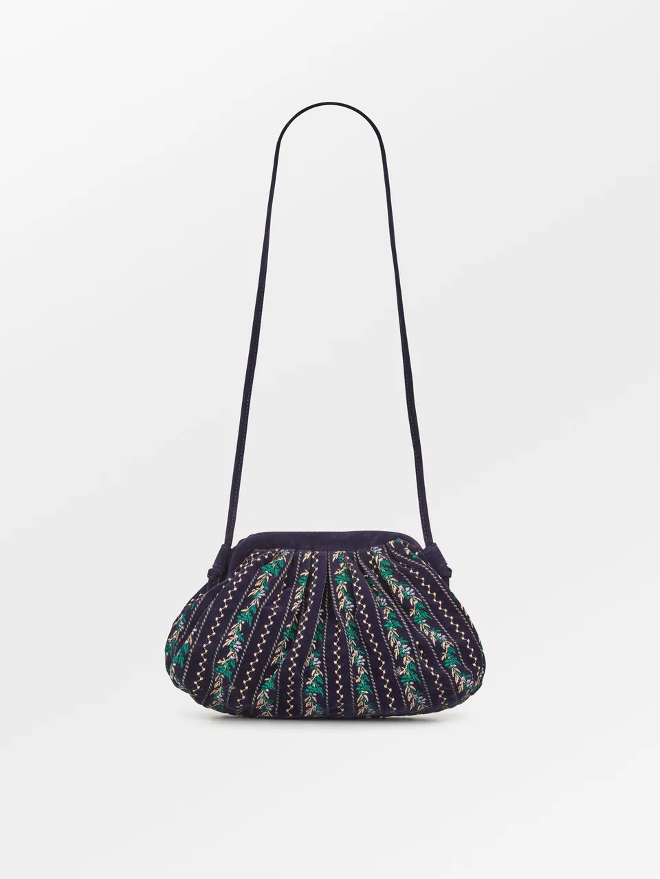 becks-ndergaard-ribbonia-velvet-bonita-bag-tasche-navy-blue image 1
