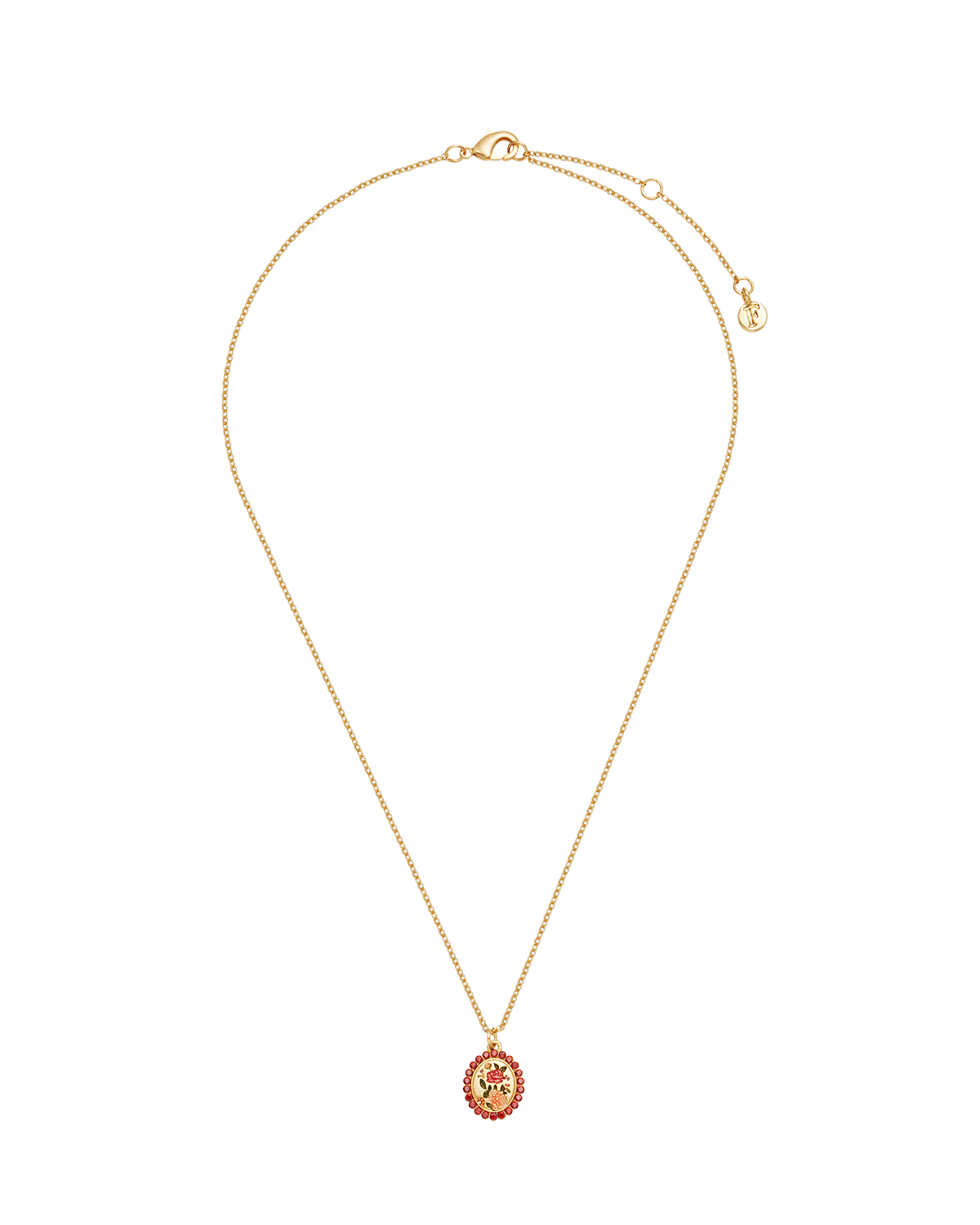 fable-england-eve-floral-halskette-gold-rosen image 3