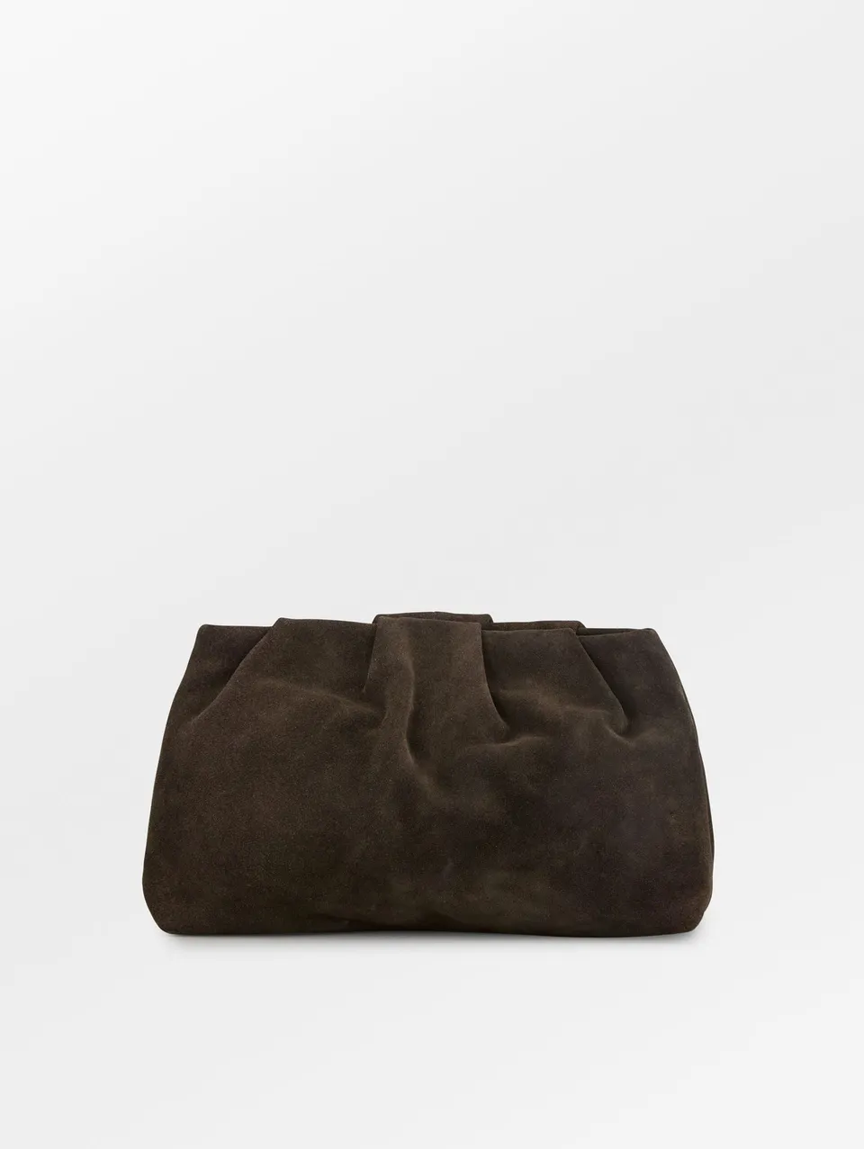 becks-ndergaard-suede-clutch-abendtasche-braun-veloursleder image 1