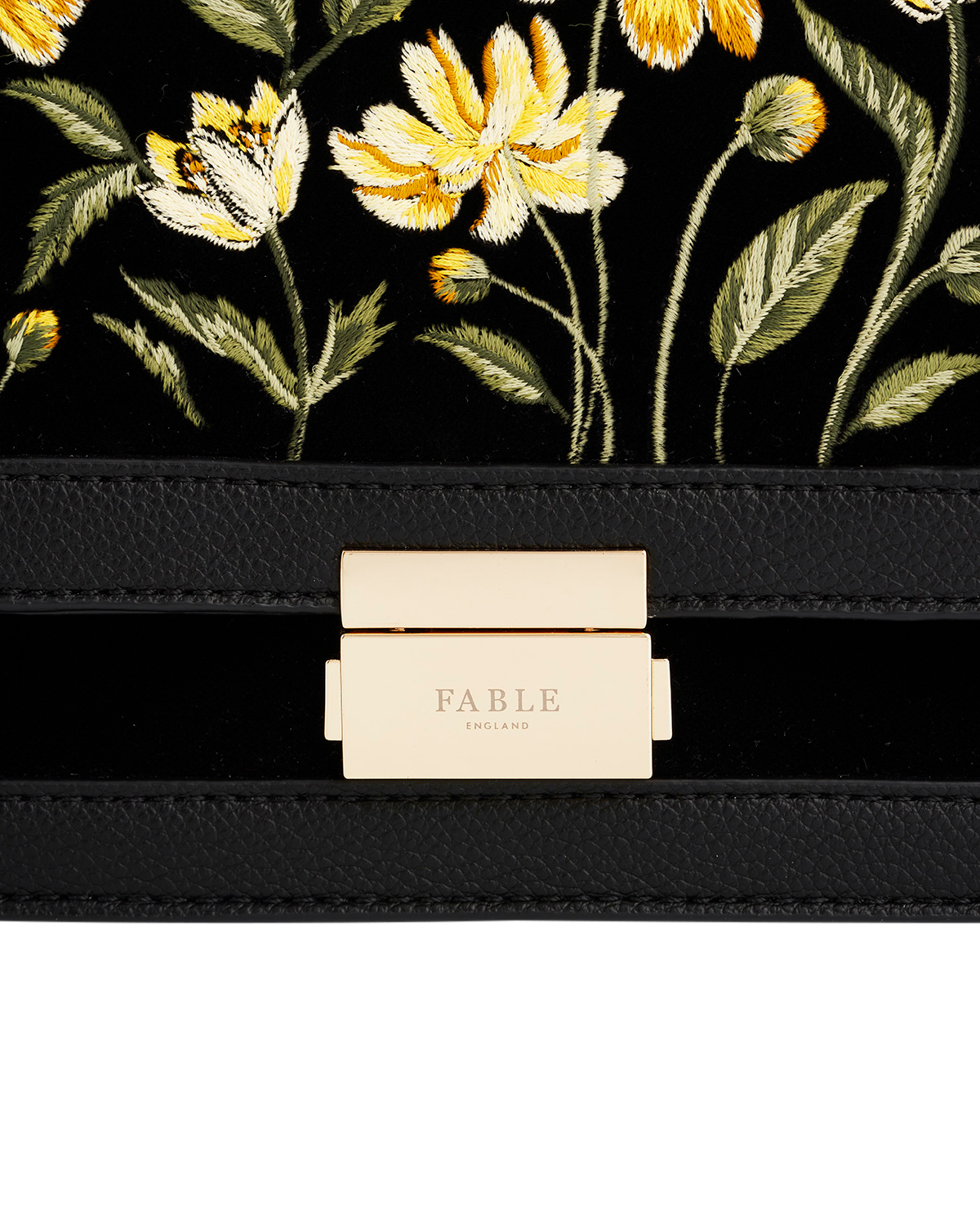 fable-england-botanical-foldover-tasche-schwarz-bestickt image 6