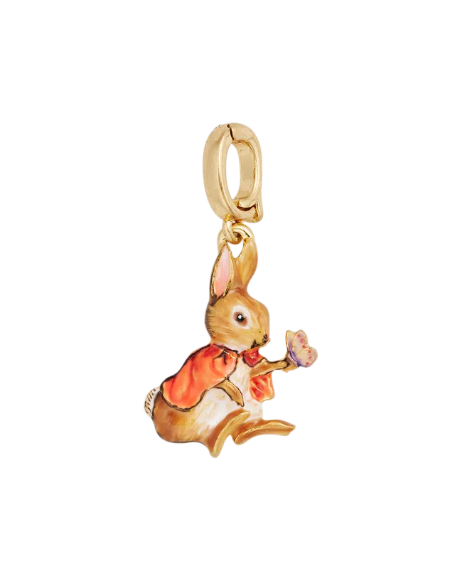 fable-england-peter-rabbit-flopsy-charm-gold-schmetterling image 1