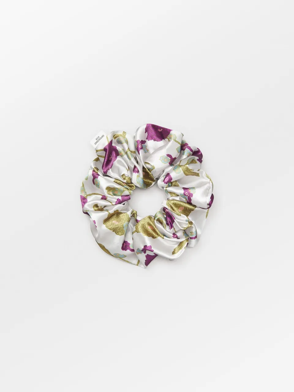 becks-ndergaard-wintaflora-luster-scrunchie-wei-19cm image 1