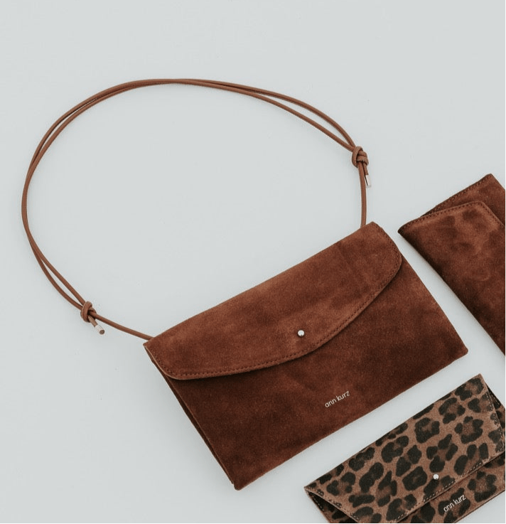 ann-kurz-cute-clutch-suede-brown-clutch-wildleder image 3