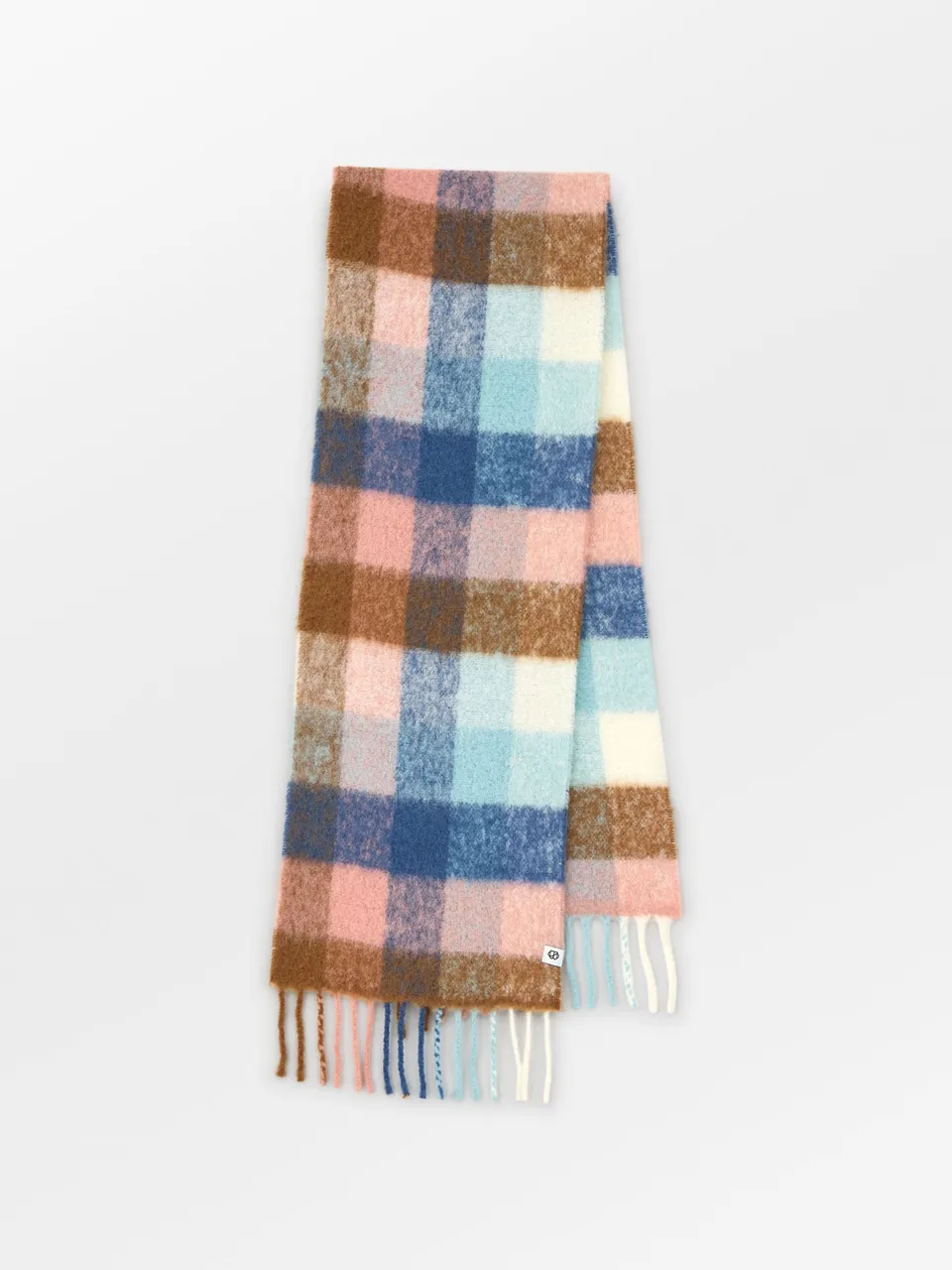 becks-ndergaard-check-anilopa-schal-cinnamon-brown-karo image 1