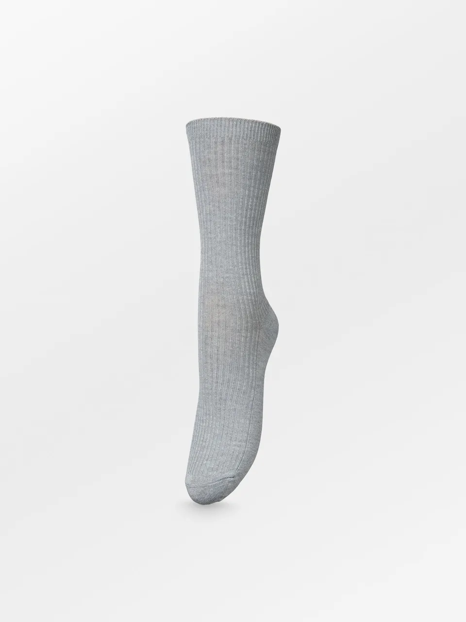 becks-ndergaard-telma-solid-socken-hellgrau-melange-37-39-bambus image 1