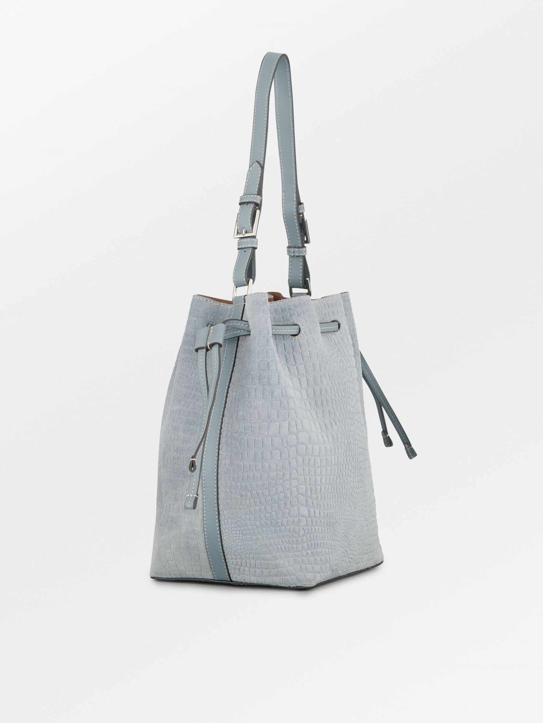becks-ndergaard-crosu-bucket-tasche-leder-dunkelgrau-24x30 image 2