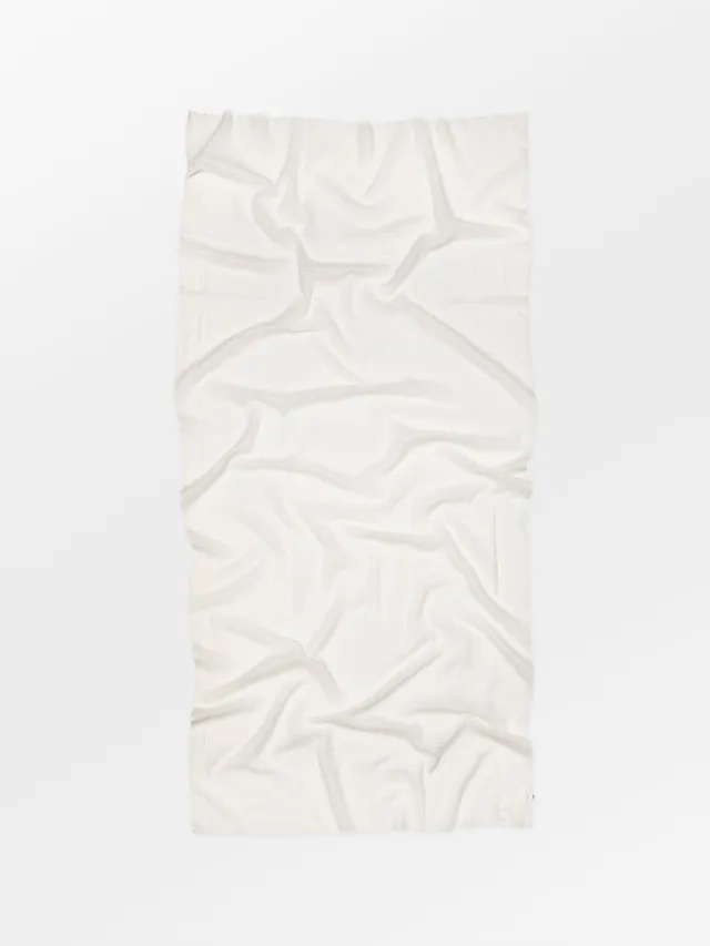 becks-ndergaard-stitched-cowea-schal-birch-white-90x180-baumwolle image 1