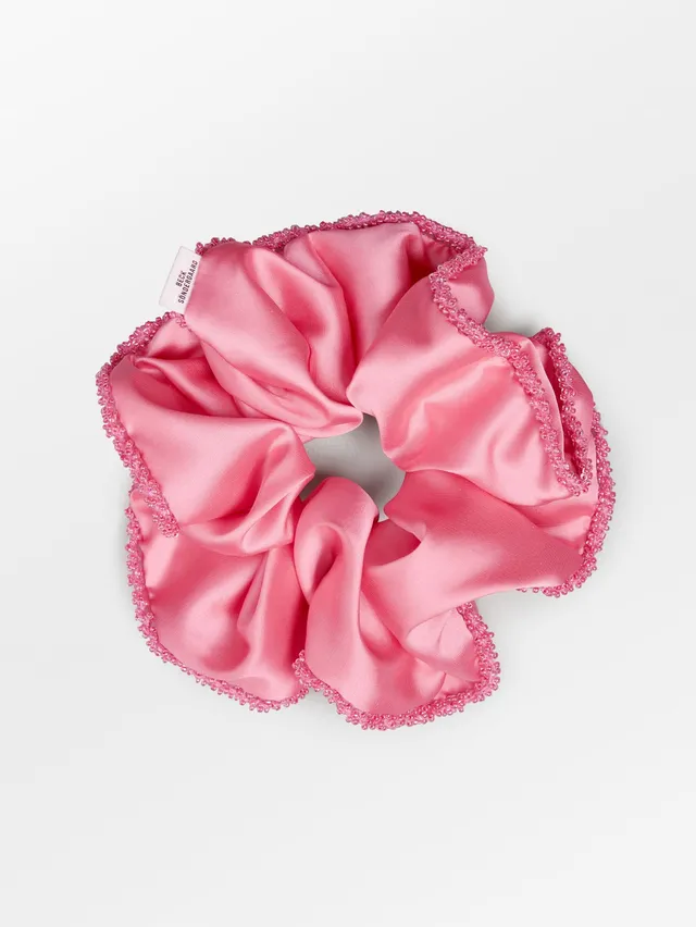 becks-ndergaard-luster-bead-scrunchie-desert-rose-perlen image 1