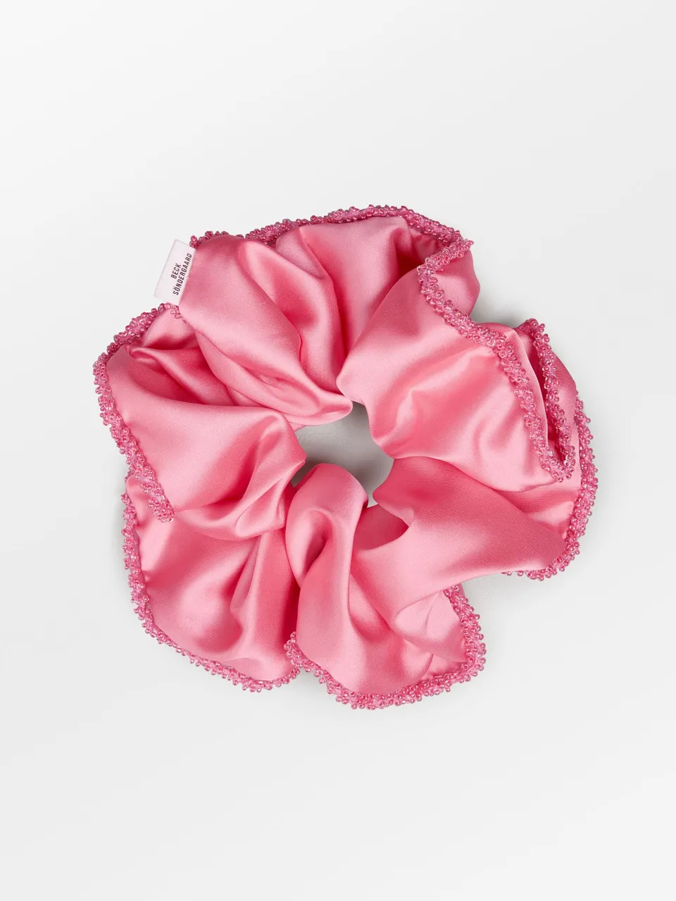 becks-ndergaard-luster-bead-scrunchie-desert-rose-perlen image 1