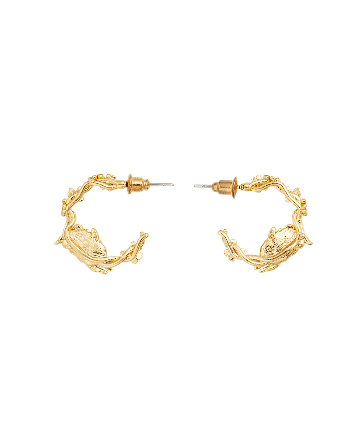 fable-england-jewellery-peter-rabbit-jumping-clover-creolen-gold image 6