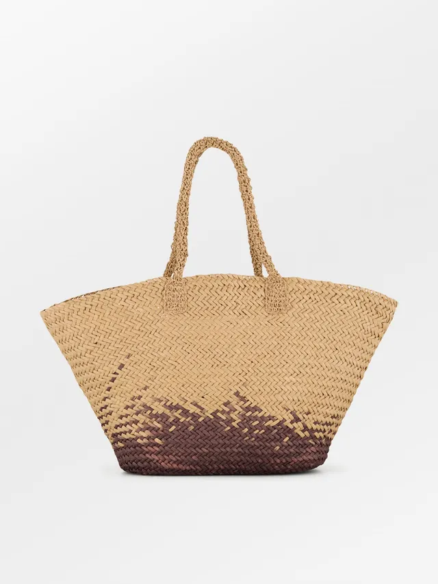 becks-ndergaard-strawie-reese-strohtasche-hot-fudge-brown-gro image 1