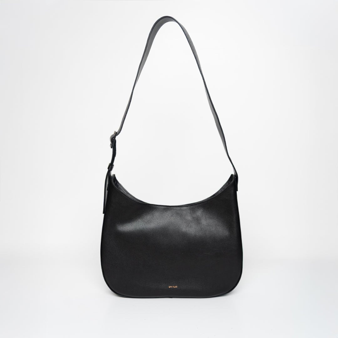 ann-kurz-versatile-hobo-shopper-nappa-schwarz-magnet image 1