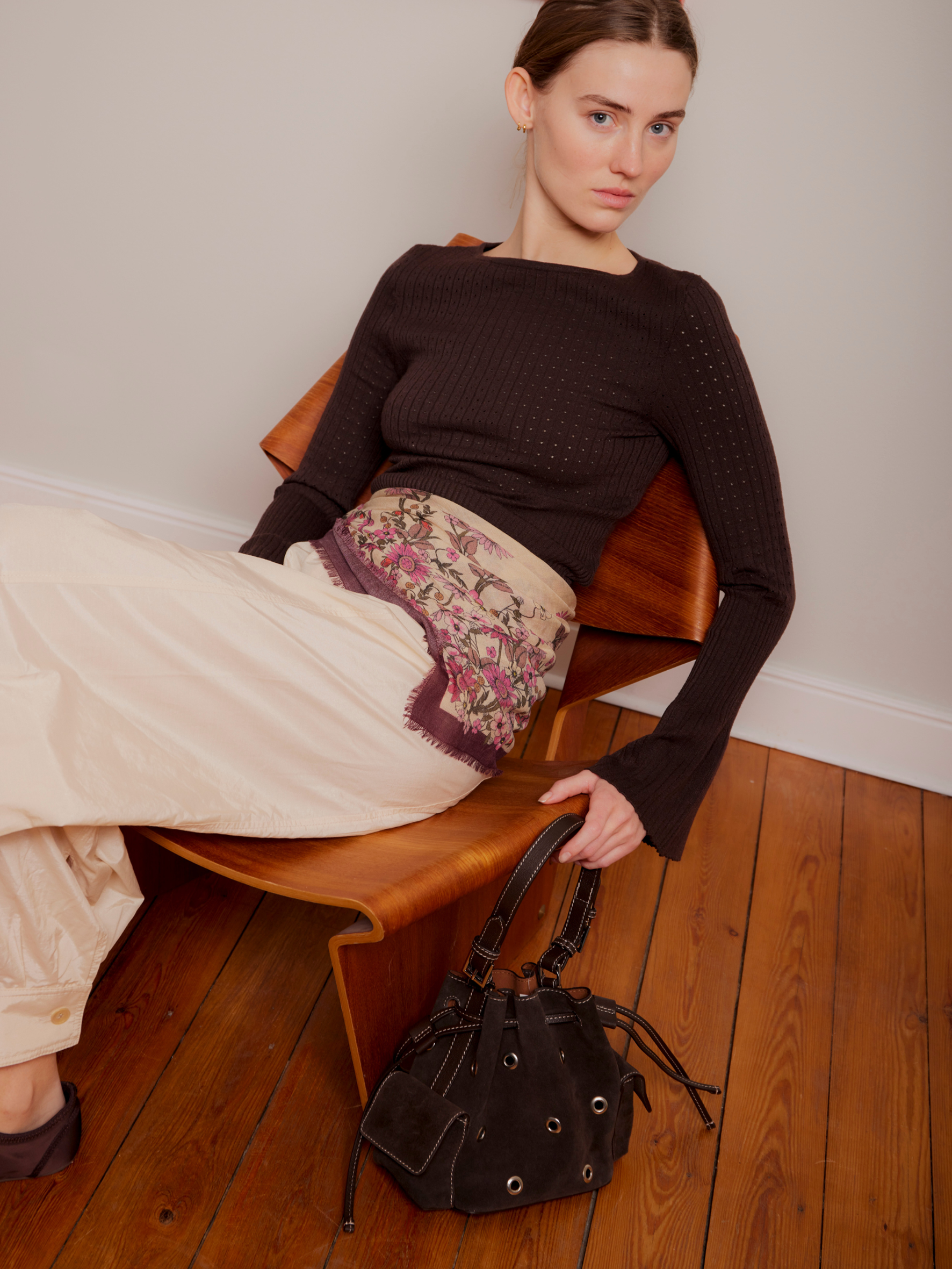 becks-ndergaard-ellura-bucket-small-bag-tasche-braun-leder image 2