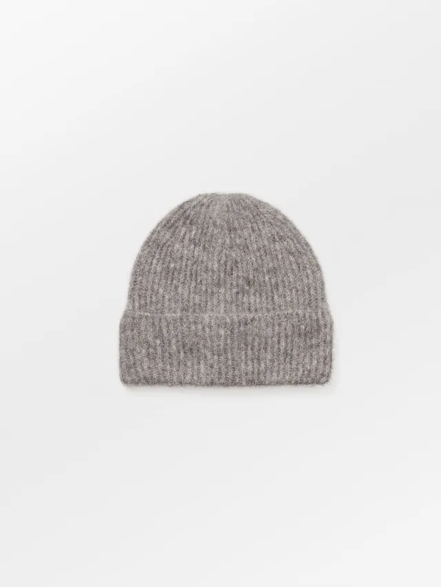 becks-ndergaard-alpaca-wool-beanie-m-tze-grau-melange image 1