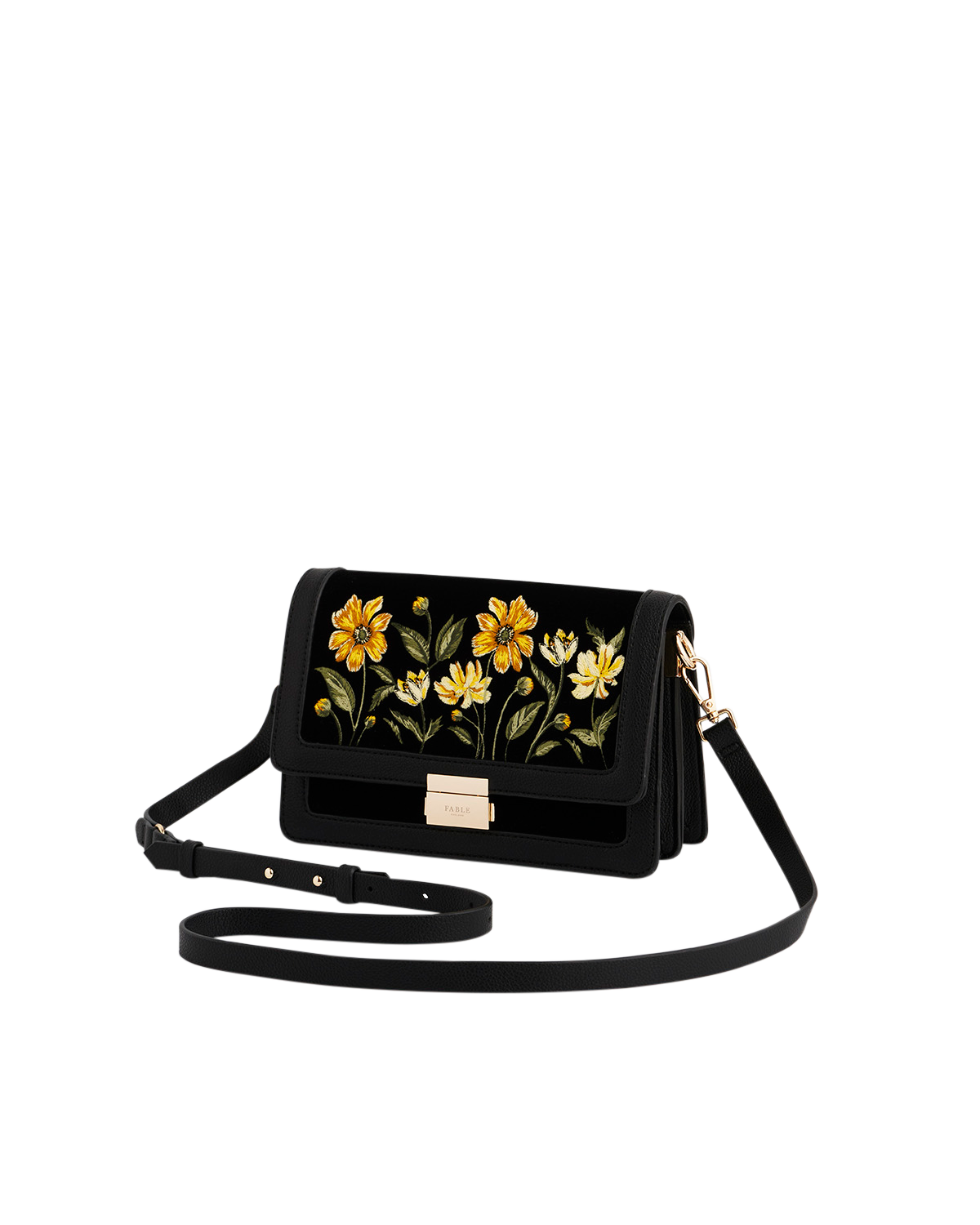 fable-england-botanical-foldover-tasche-schwarz-bestickt image 4