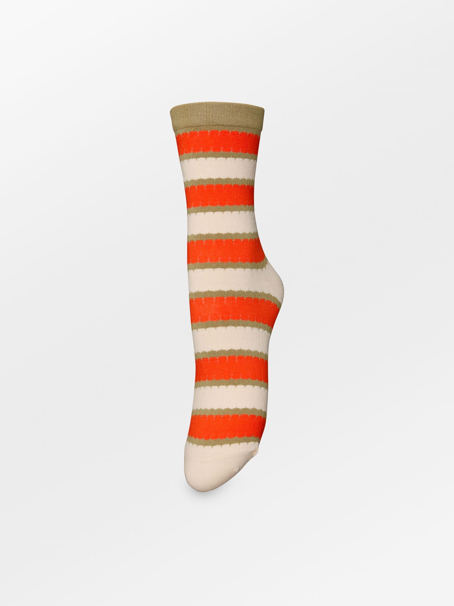 becks-ndergaard-scallopia-cotta-socken-baumwolle-grenadine-red image 2