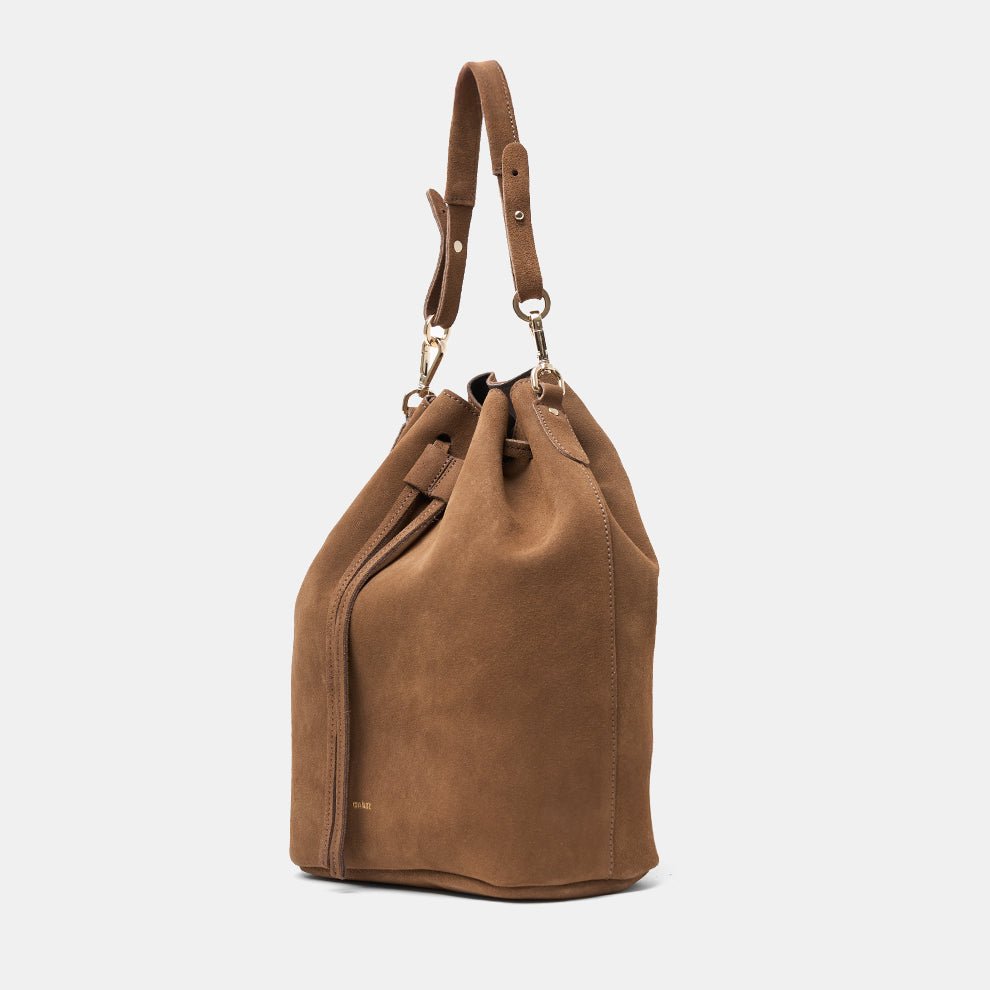 ann-kurz-saku-beuteltasche-suede-fango-leder image 2