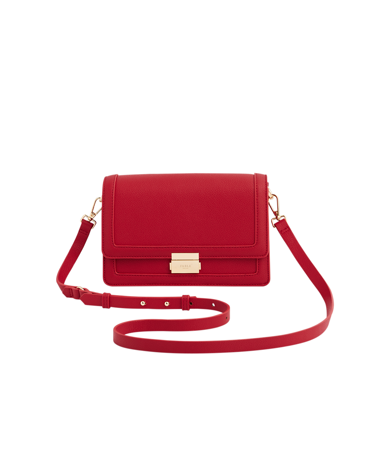 fable-england-kate-foldover-tasche-rot-abendtasche image 1