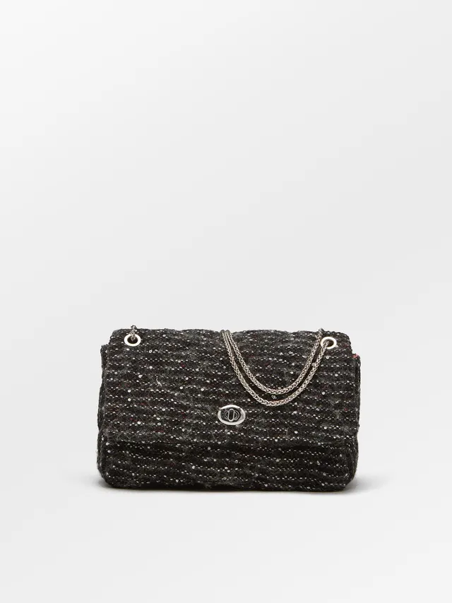 becks-ndergaard-auva-hollis-tasche-boucl-schwarz-crossbody image 1