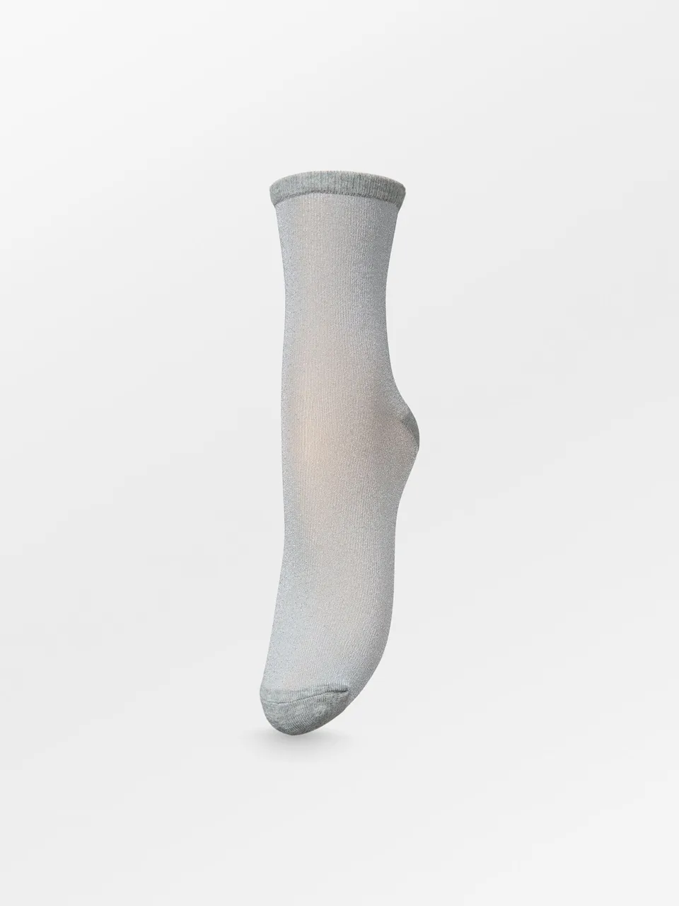 becks-ndergaard-dina-solid-glitzersocken-grau-37-39-glitzer image 1