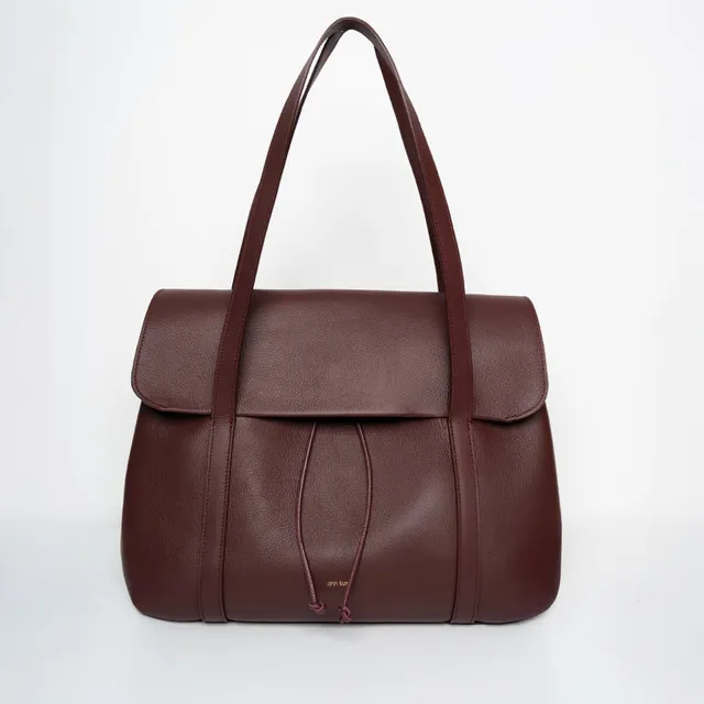 ann-kurz-greatest-shopper-shopper-narbenleder-burgundy image 1