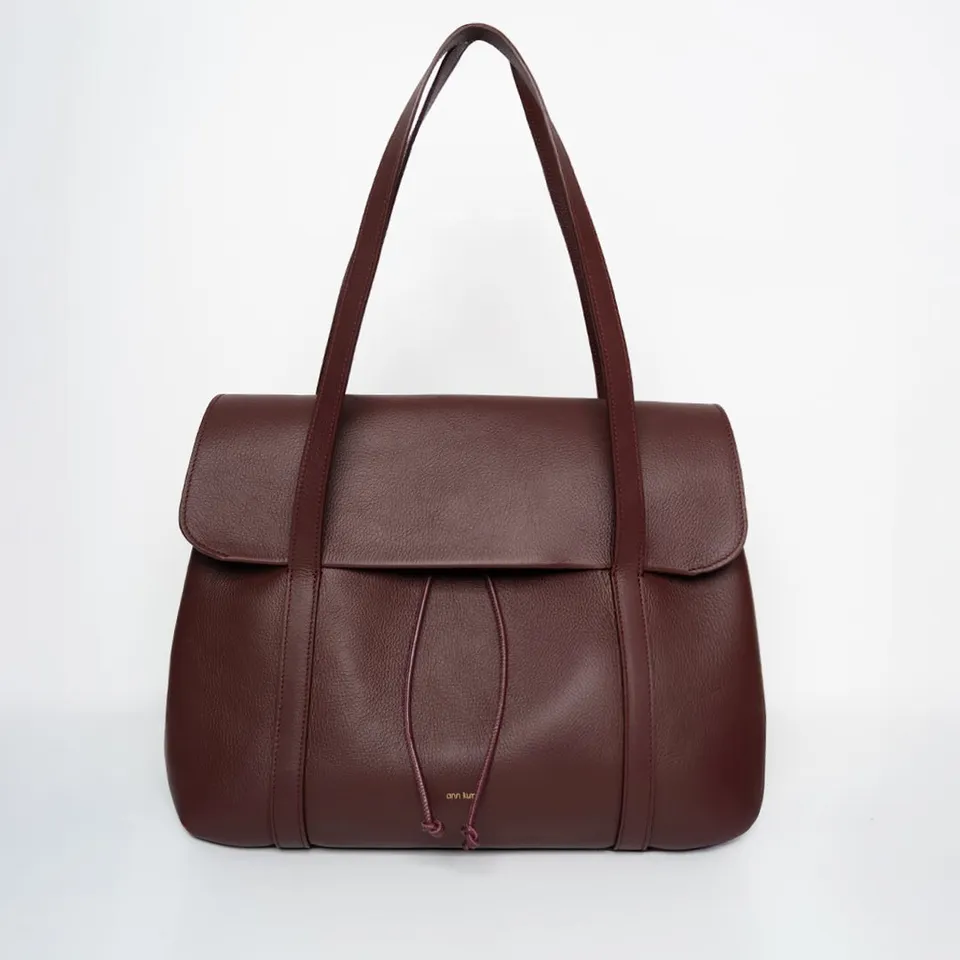 ann-kurz-greatest-shopper-shopper-narbenleder-burgundy image 1