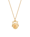 fable-england-jewellery-g-initial-gerbera-halskette-gold image 4